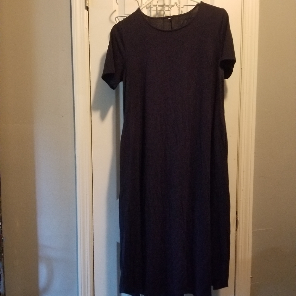 Designer unknown black short sleeve dress  (possibly  Rae Mode dress)